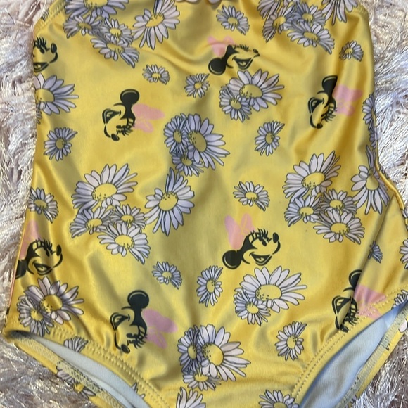 Yellow Minnie Mouse swimsuit - Picture 2 of 5